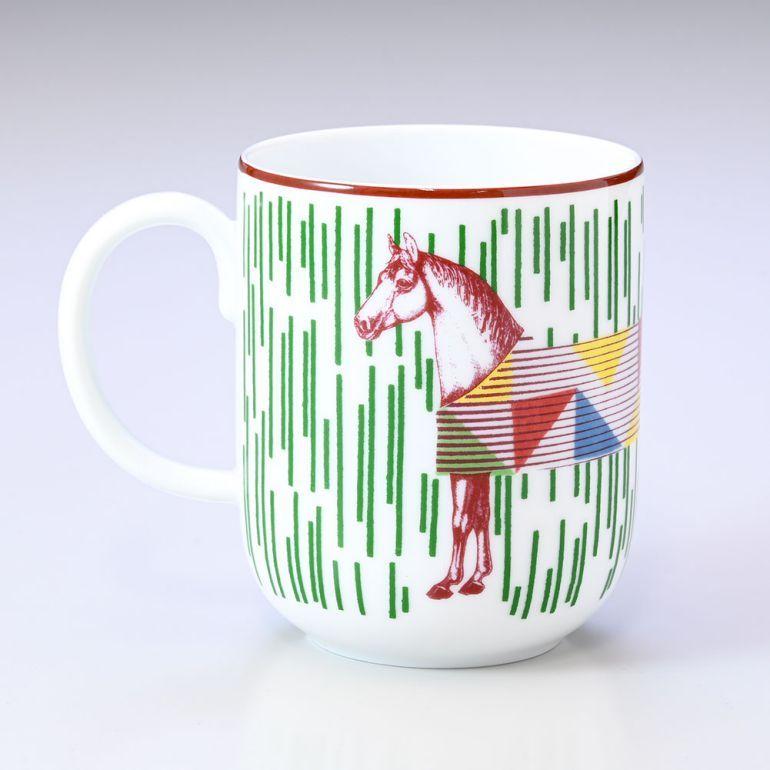 HERMES エルメス マグカップ 380ml イポモビル HIPPOMOBILE 048231P 