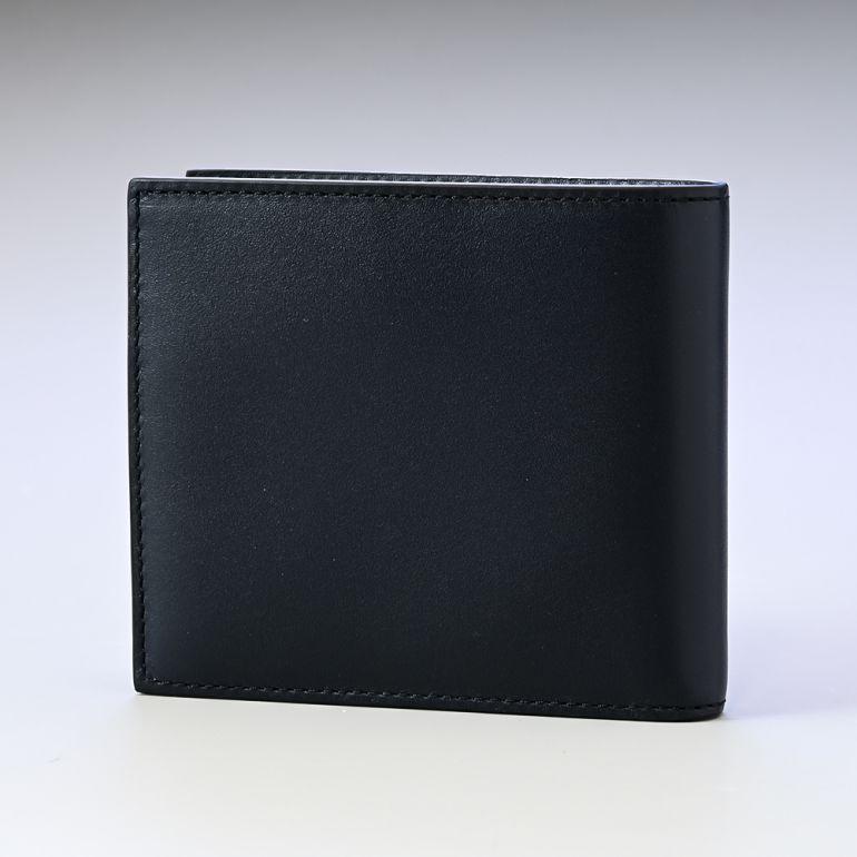 Paul Smith ポールスミス 二つ折り財布 小銭入れ無し メンズ ブラック
