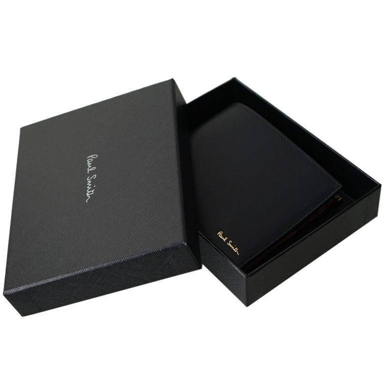 Paul Smith（ポール・スミス） 二つ折り財布 小銭入れ無し メンズ 財布