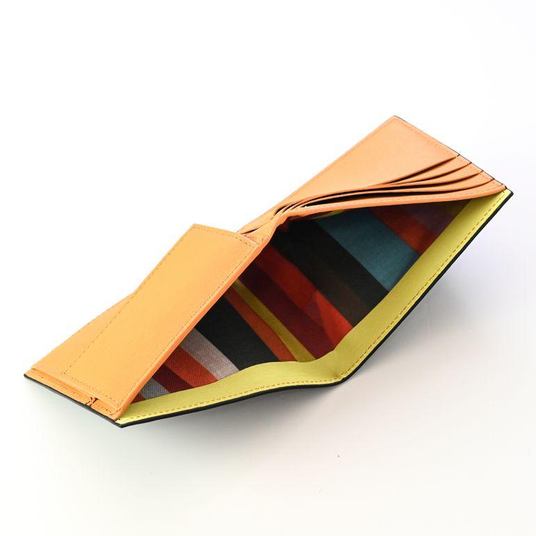 Paul Smith（ポール・スミス） 二つ折り財布 メンズ ブラック バイ