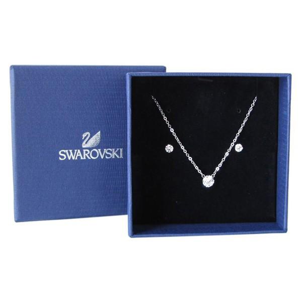 SWAROVSKI（スワロフスキー） ネックレス ピアス セット Attract