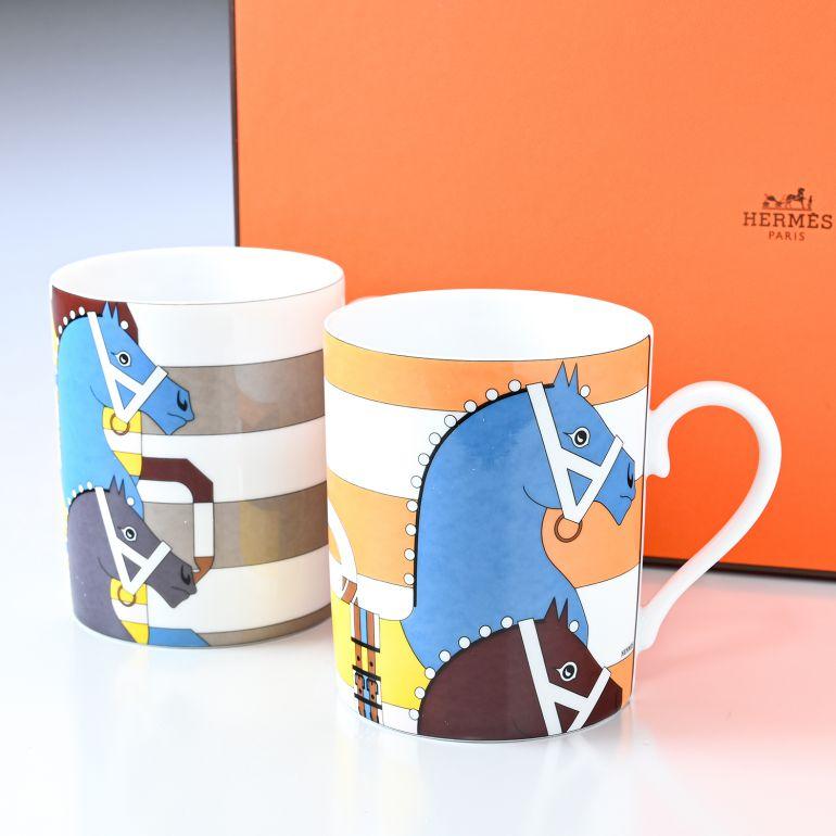 新品未使用品❣️エルメス ロカバ−ル 限定コレクション マグカップ❣️一個 HERMES（エルメス） ロカバ−ル Rocabar 限定コレクション マグカップ