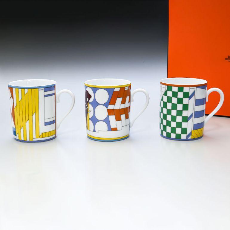 エルメス プロムナード  マグカップ No.3 馬柄 (300ml) × 1個！ HERMES（エルメス） フォーブルのプロムナード マグカップ No.1 No.2