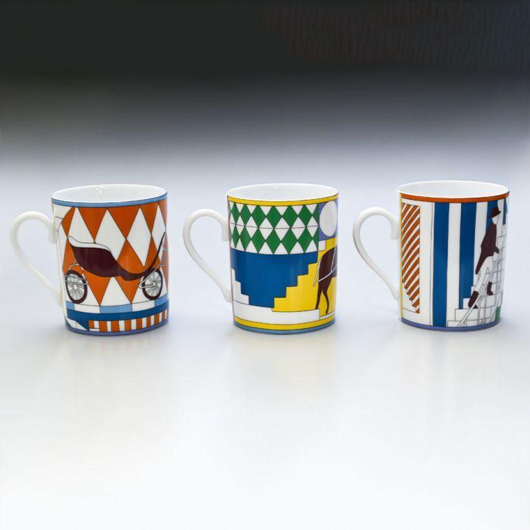 HERMES（エルメス） フォーブルのプロムナード マグカップ No.1 No.2