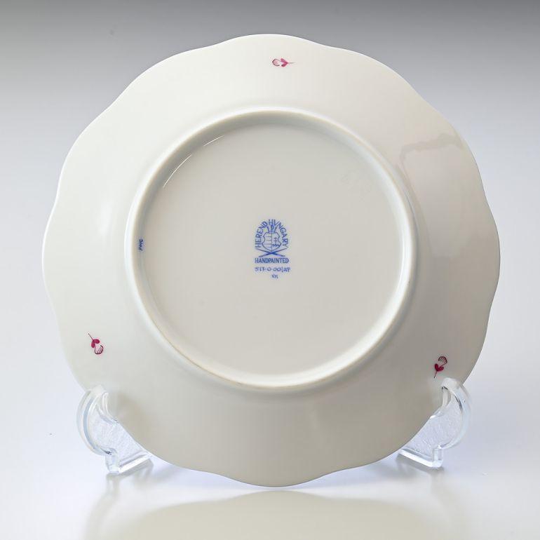 ヘレンドアポニーピンク19cmプレート 2枚セット