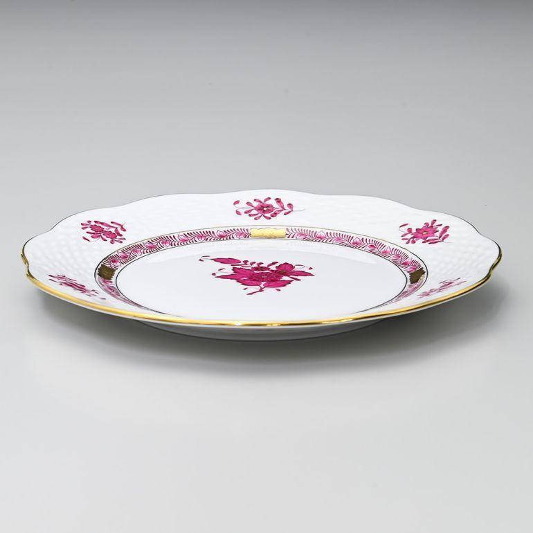 ヘレンドアポニーピンク19cmプレート 2枚セット