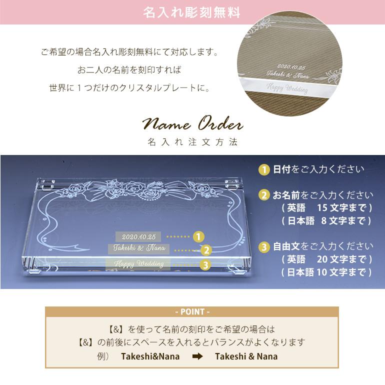 SWAROVSKI（スワロフスキー） 結婚式 ウェディングクリスタルプレート
