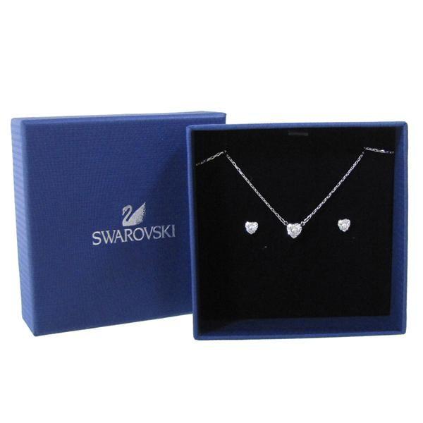 SWAROVSKI スワロフスキー ネックレス ピアス セット Attract SWAROVSKI スワロフスキー ネックレス ピアス セット Attract