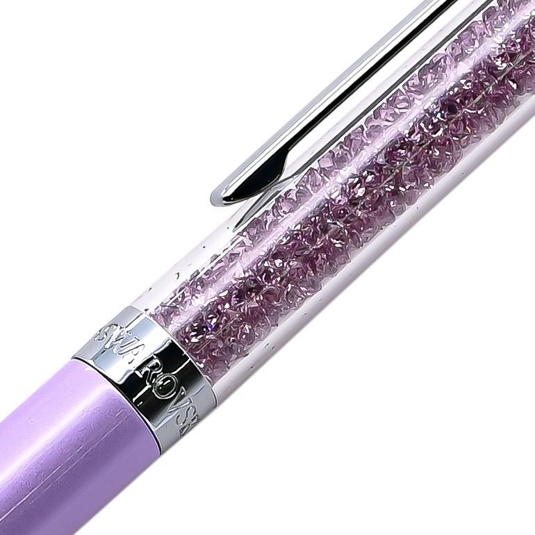 スワロフスキー SWAROVSKI ボールペン クリスタルライン ライトライラック 5224388 名入れ有料可 メール便可 :5224388 ...