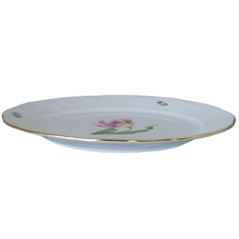 ヘレンド プレート キティ ピンク 25cm 皿 524000 KY-2 00524000-KY-2の画像