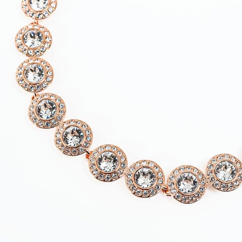 SWAROVSKI（スワロフスキー） ブレスレット Una Angelic クリア ローズ 
