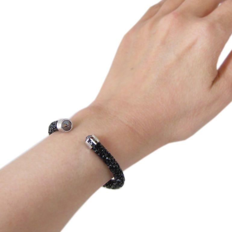 SWAROVSKI スワロフスキー ブレスレット バングル Crystaldust S