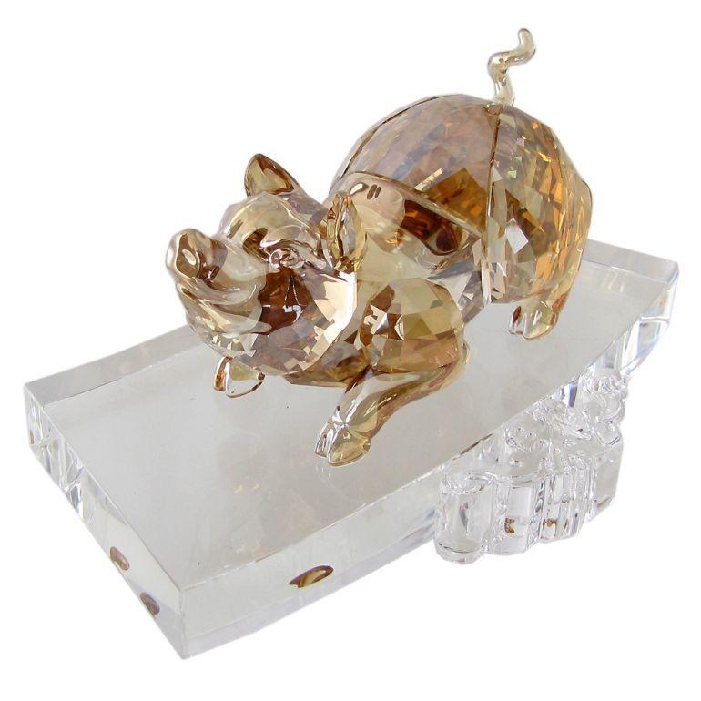 SWAROVSKI スワロフスキー クリスタルフィギュア 干支 亥年 2019 SWAROVSKI スワロフスキー クリスタルフィギュア 干支 亥年 2019