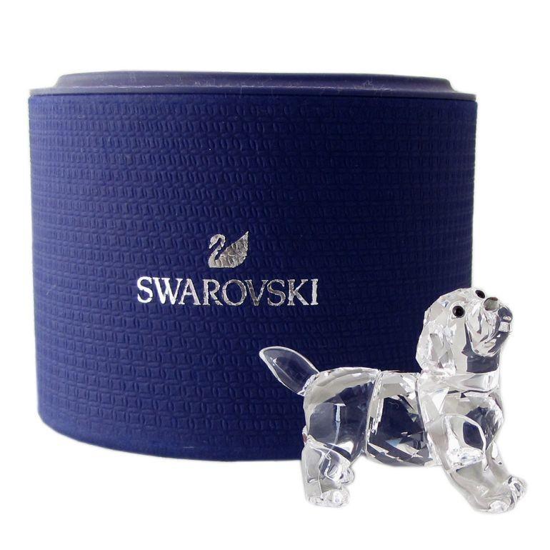 SWAROVSKI スワロフスキー クリスタルフィギュア ラブラドールの