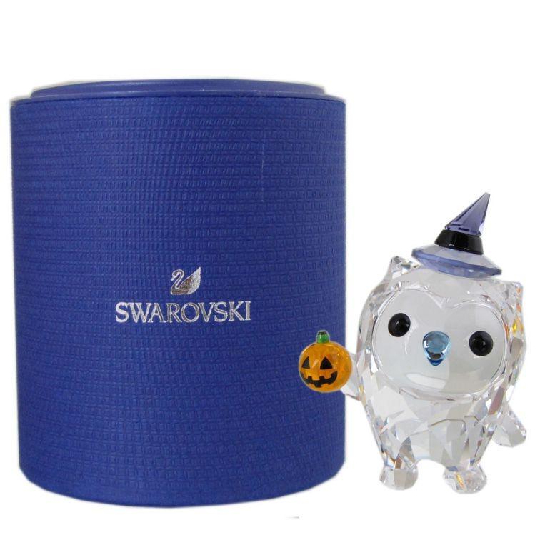 スワロフスキー　ハロウィン　hoot SWAROVSKI（スワロフスキー） クリスタルフィギュア ホー ハッピー