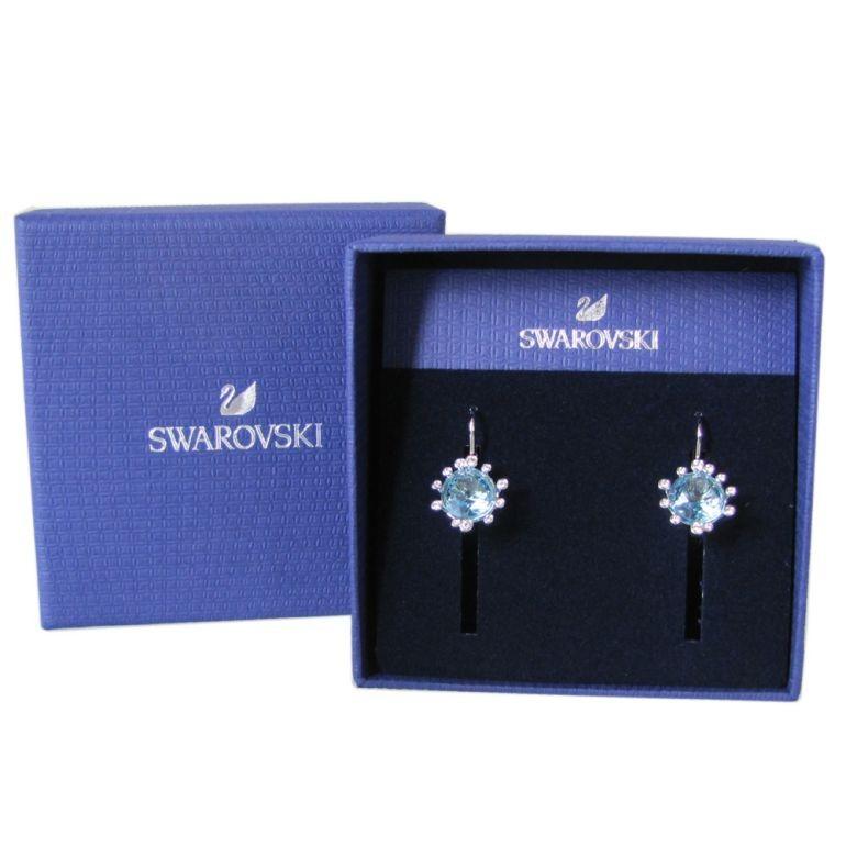 SWAROVSKI（スワロフスキー） ピアス OLIVE シルバー ターコイズ