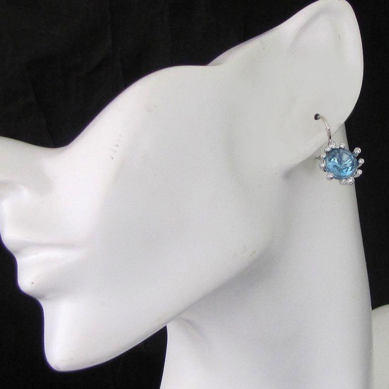 Swarovski スワロフスキー ピアス SWAROVSKI（スワロフスキー） ピアス OLIVE シルバー ターコイズ