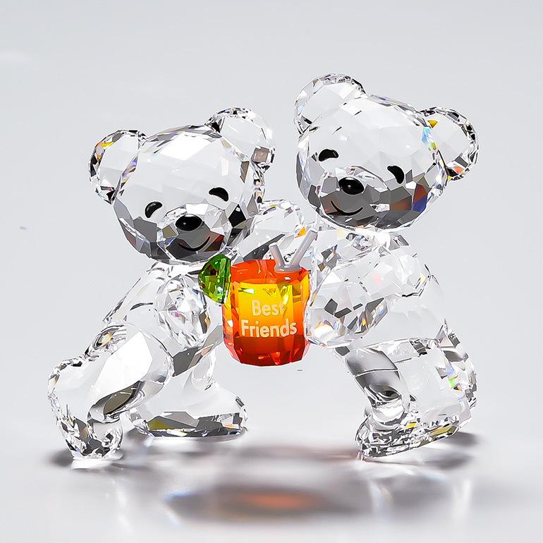 SWAROVSKI スワロフスキー クリスタルフィギュア KRISベア BEST