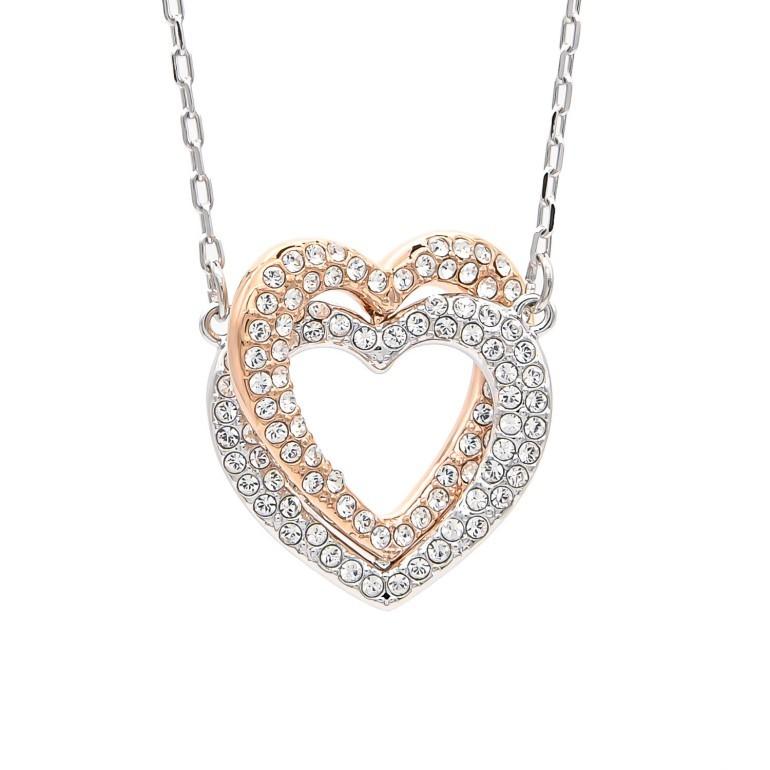 スワロフスキー SWAROVSKI ネックレス ペンダント ハート  