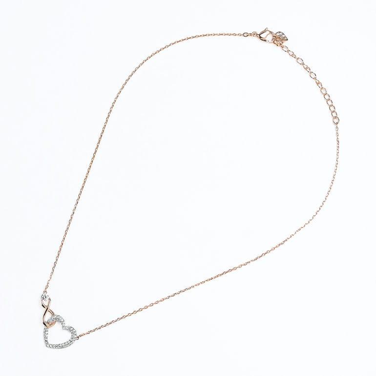 SWAROVSKI スワロフスキー ネックレス ピアス セット INFINITY SWAROVSKI スワロフスキー ネックレス ピアス セット INFINITY