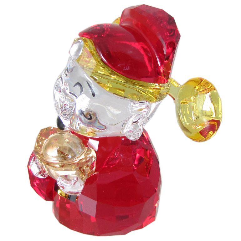 スワロフスキー　財神 SWAROVSKI（スワロフスキー） クリスタルフィギュア God of Wealth