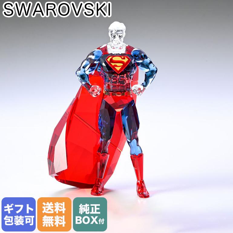 SWAROVSKI スワロフスキー クリスタルフィギュア スーパーマン 