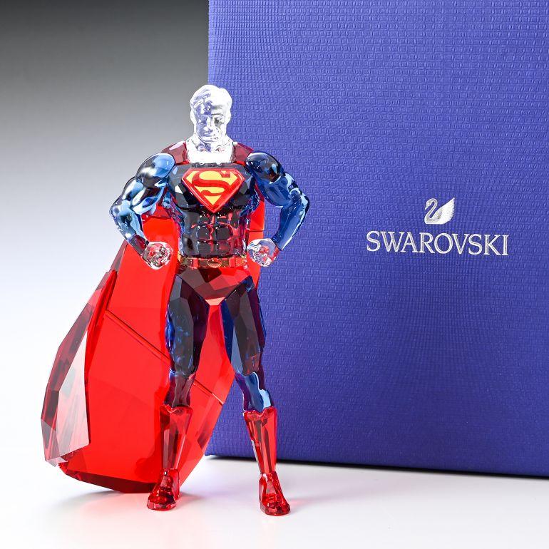 SWAROVSKI スワロフスキー クリスタルフィギュア スーパーマン SWAROVSKI スワロフスキー クリスタルフィギュア スーパーマン