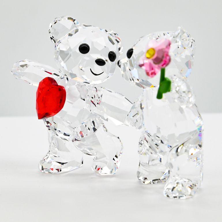 SWAROVSKI スワロフスキー クリスタルフィギュア KRISベア HAPPY SWAROVSKI スワロフスキー クリスタルフィギュア KRISベア HAPPY