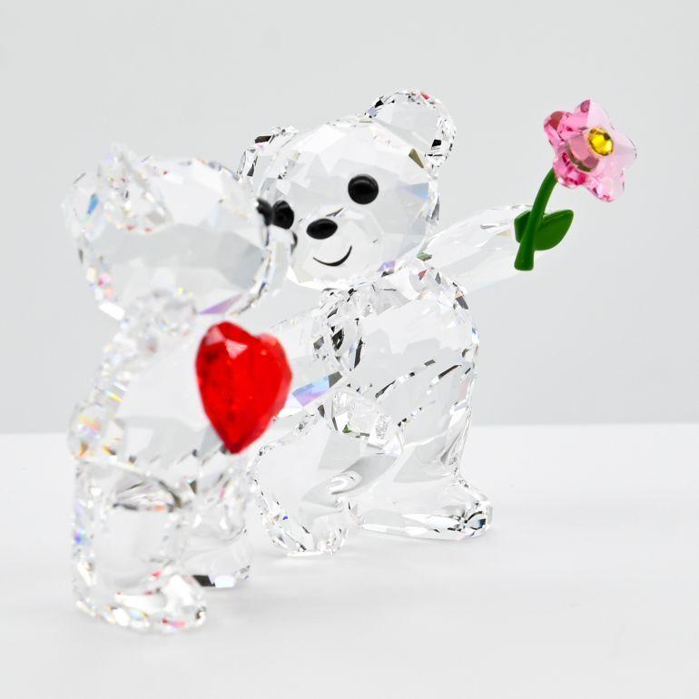 SWAROVSKI スワロフスキー クリスタルフィギュア KRISベア HAPPY SWAROVSKI スワロフスキー クリスタルフィギュア KRISベア HAPPY