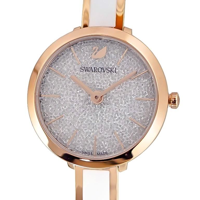 【超目玉枠】 1187024 スワロフスキー Lovely クォーツ スイス製 レザー ブルー レディース 腕時計 Crystals 腕時計