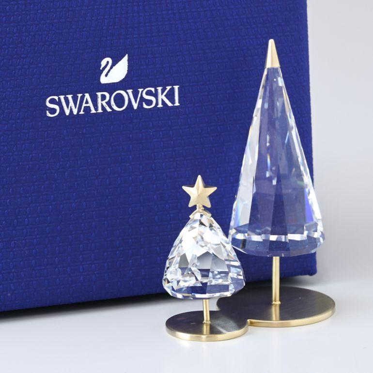 SWAROVSKI スワロフスキー クリスマスツリーデュオ Holiday