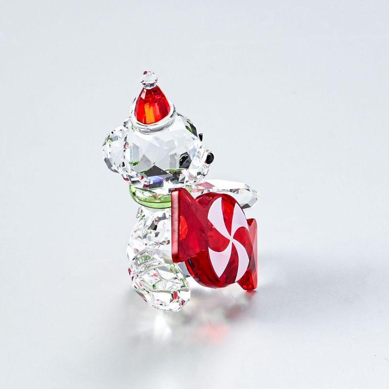 SWAROVSKI スワロフスキー クリスタルフィギュア Krisベア Christmas