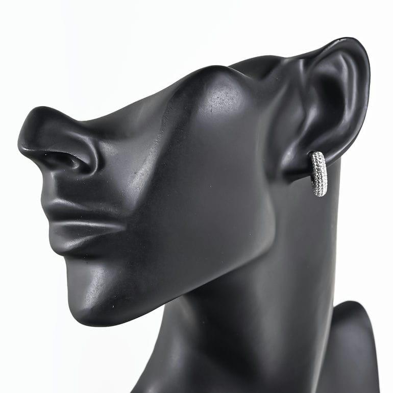 SWAROVSKI（スワロフスキー） ピアス Dextera スモール フープピアス