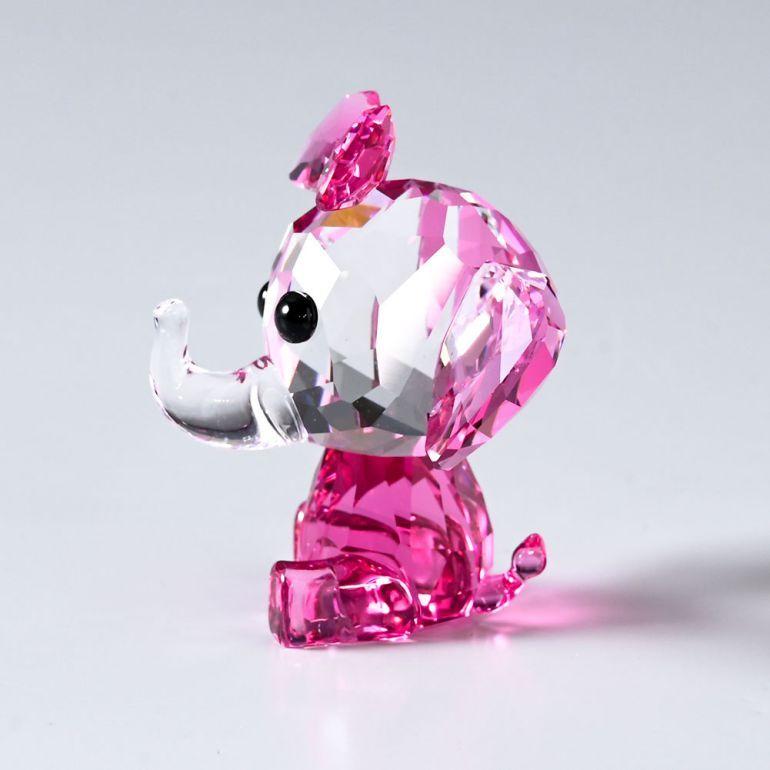SWAROVSKI（スワロフスキー） クリスタルフィギュア Baby Animals ゾウ