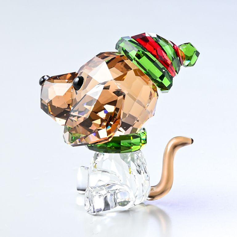 SWAROVSKI（スワロフスキー） フィギュリン Holiday Cheers ビーグル