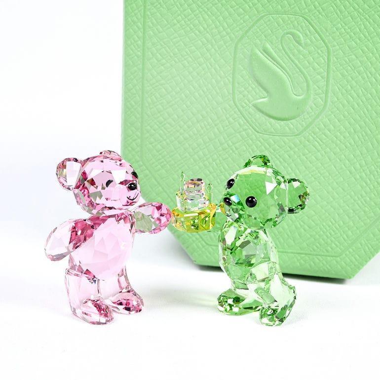SWAROVSKI（スワロフスキー） クリスタルフィギュア KRISベア Birthday