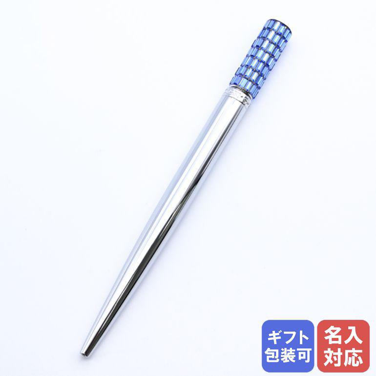 SWAROVSKI（スワロフスキー） ボールペン LCT002 シルバー×ブルー