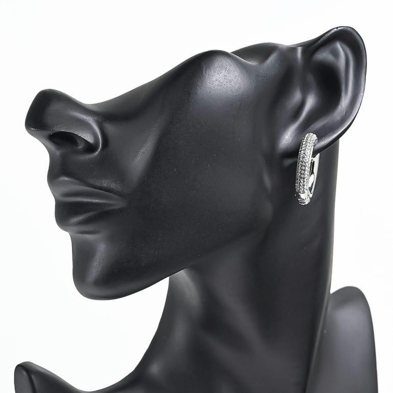 SWAROVSKI（スワロフスキー） ピアス Dextera ミディアム フープピアス