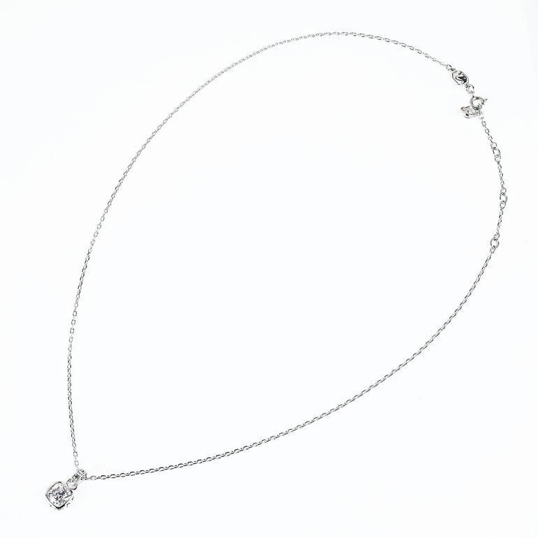 SWAROVSKI（スワロフスキー） ネックレス Birthstone クリア シルバー