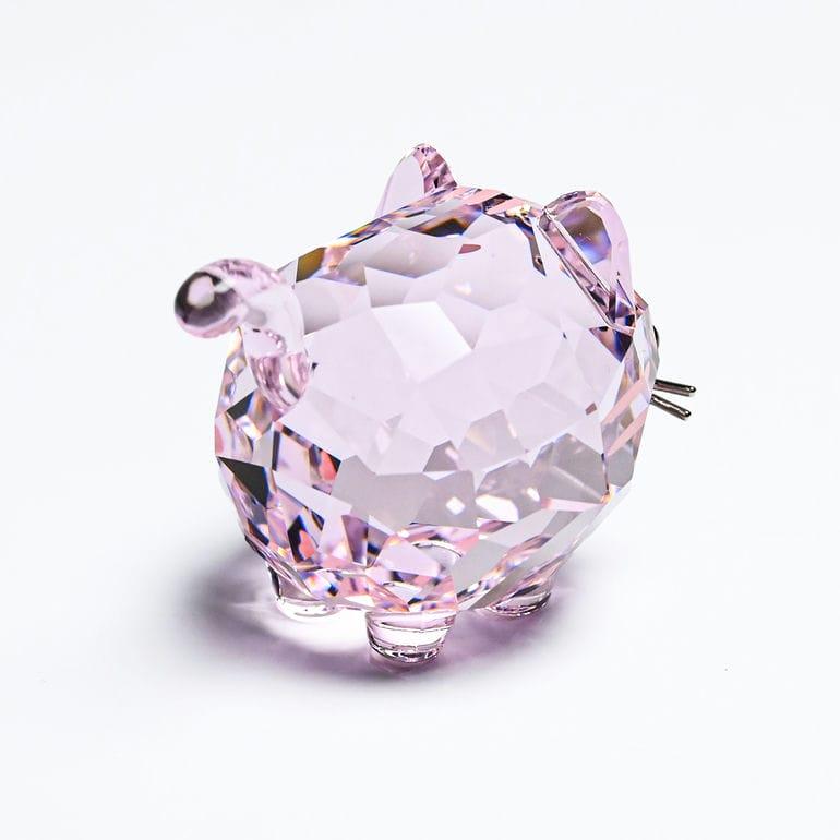SWAROVSKI スワロフスキー クリスタルフィギュア Chubby Cats SWAROVSKI スワロフスキー クリスタルフィギュア Chubby Cats