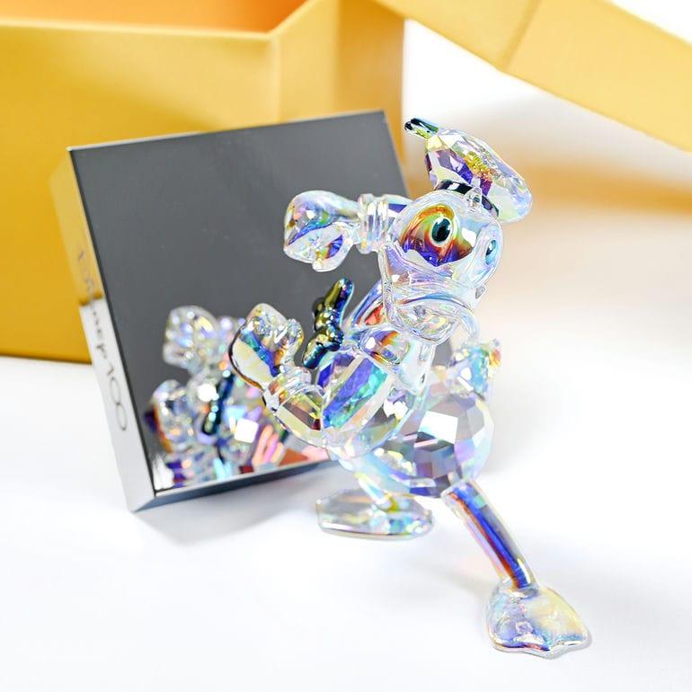 スワロフスキー　ドナルドダック スワロフスキー置物・アクセサリー専門店 ☆プラネタリウム☆