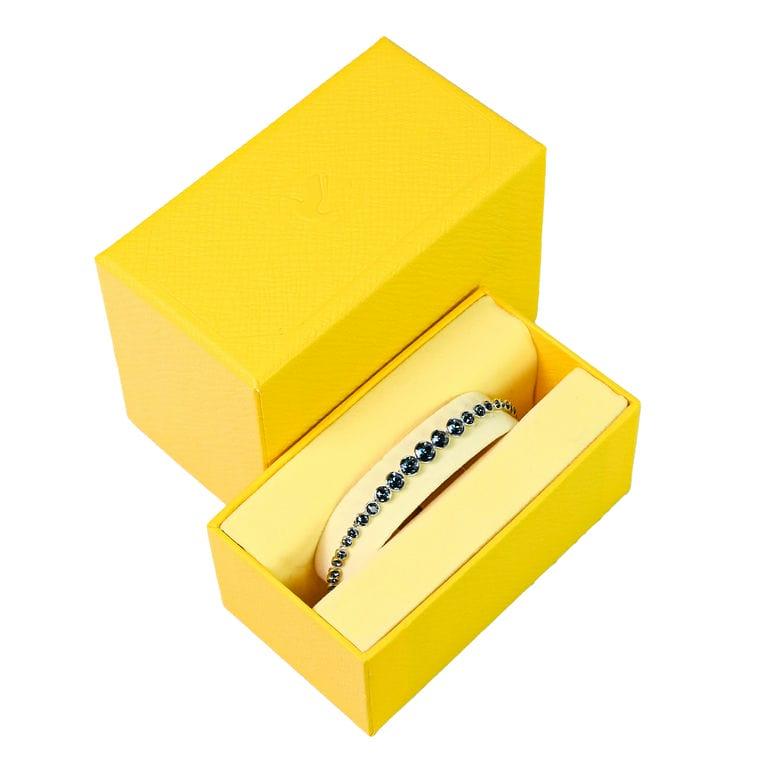 【新品未使用】Swarovski スワロフスキー ブレスレット 箱付き SWAROVSKI（スワロフスキー） ブレスレット レディース Emily ブルー