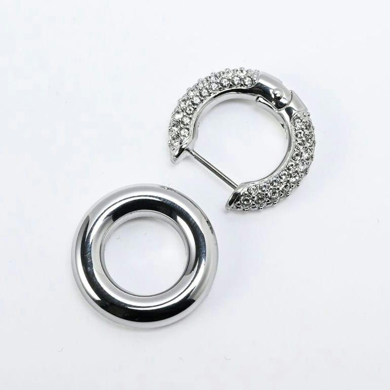 SWAROVSKI スワロフスキー ピアス 2023AW Dextera フープピアス SWAROVSKI スワロフスキー ピアス 2023AW Dextera フープピアス