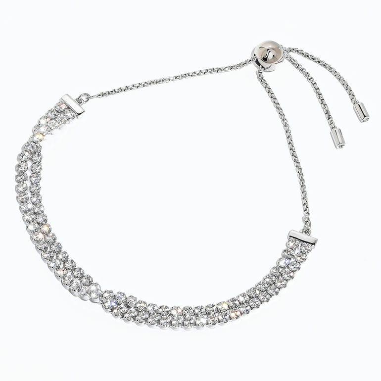 【スワロフスキー】ブレスレット SWAROVSKI スワロフスキー ブレスレット 2連 Matrix Tennis