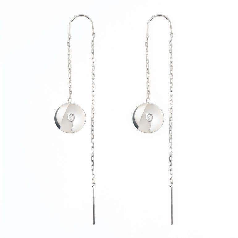 SWAROVSKI（スワロフスキー） ピアス Sublima ドロップピアス クリア