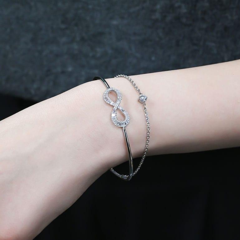 SWAROVSKI（スワロフスキー） ブレスレット Hyperbola クリア 5684049
