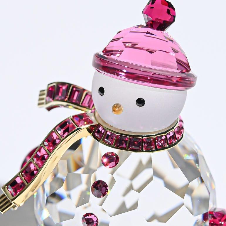 スワロフスキー Swarovski スノーマンとキャンディーケイン スワロフスキー Swarovski スノーマンとキャンディーケイン