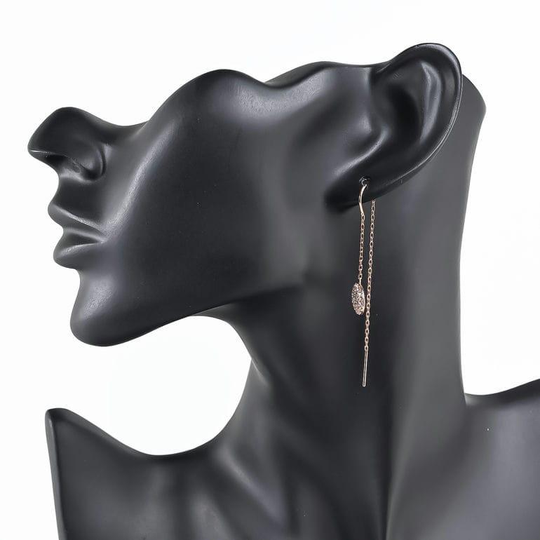 SWAROVSKI（スワロフスキー） ピアス Sublima ドロップピアス クリア