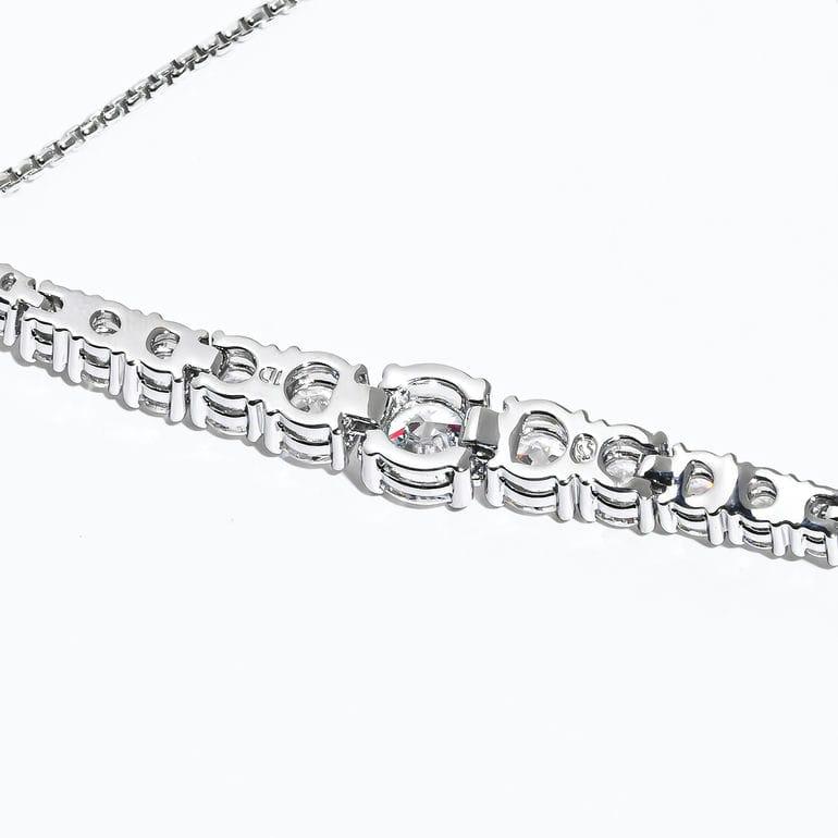 SWAROVSKI スワロフスキー ブレスレット Matrix 5690677 Matrix ブレスレット, ラウンドカットのグラデーション, ホワイト