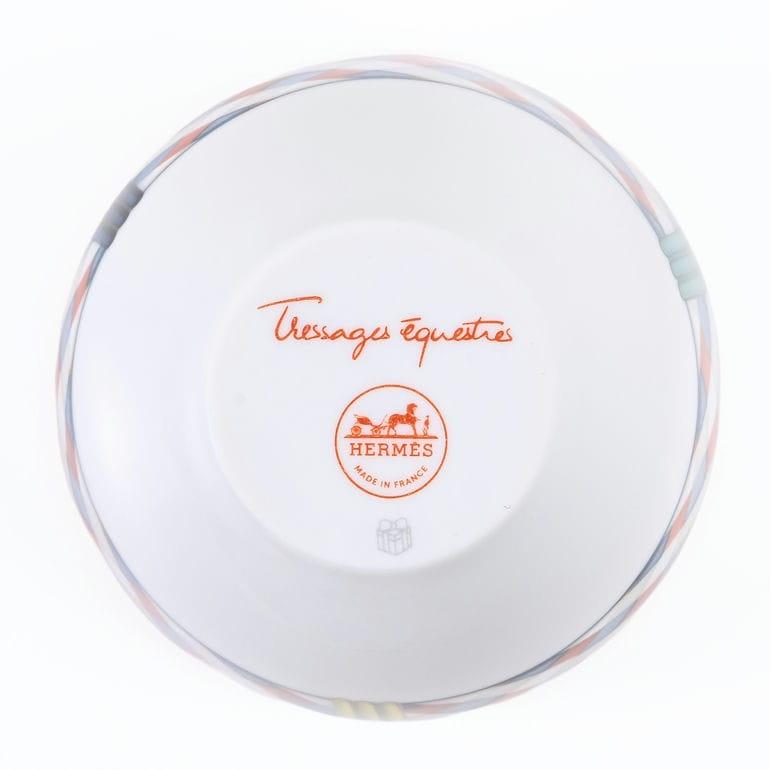 エルメス タンブラー NO1 90ml トレサージュ エケストル Tressages questres 馬具 飾り紐 57040P2 057040P2 洋食器 高級の画像